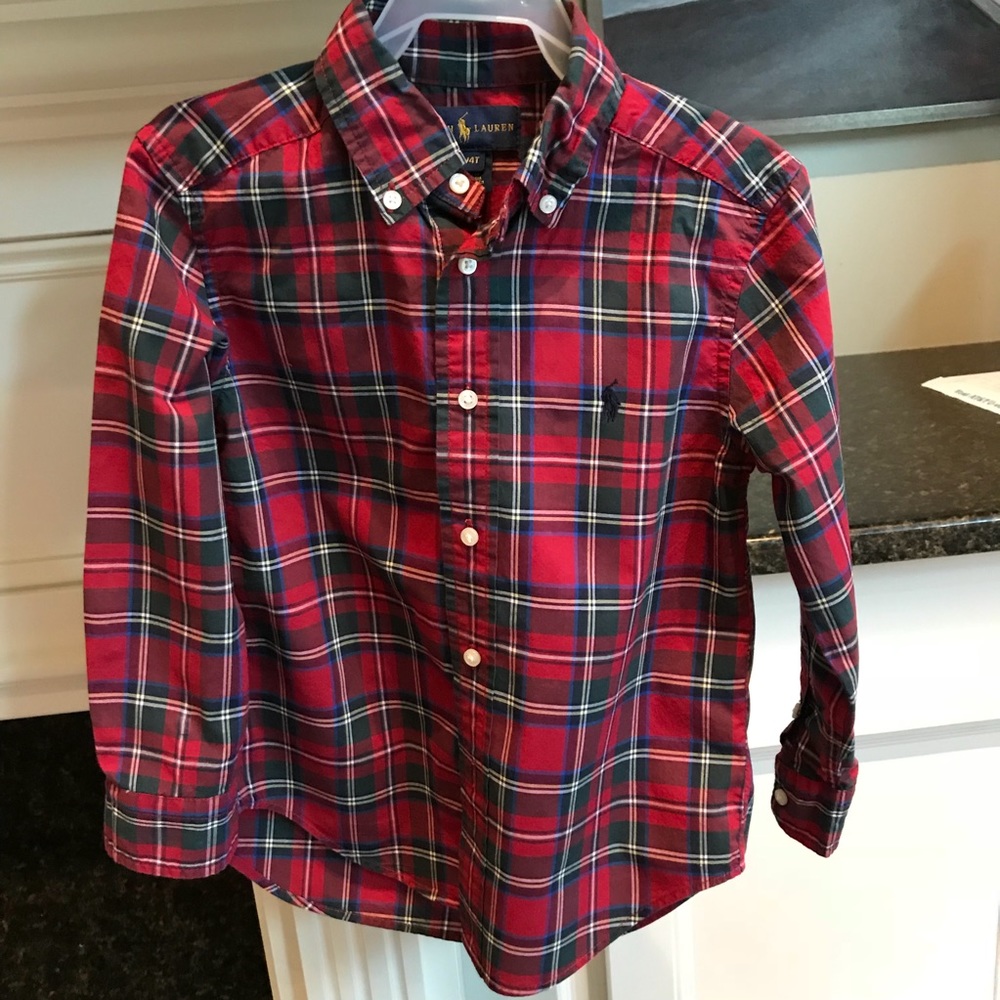 Ralph Lauren plaid button down